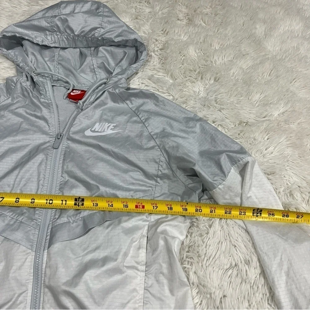 Nike Womens Windrunner Track Jacket Platinum/White Size Small EUC - Picture 6 of 15